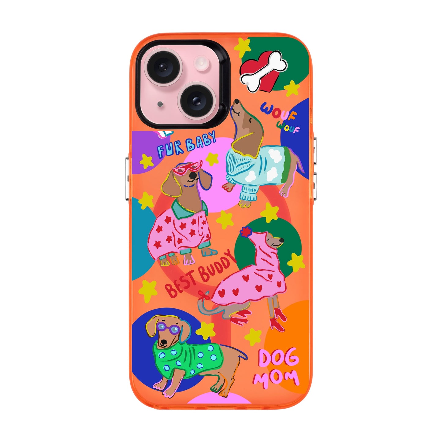 DOG MOM-iPhone 15 Hold Kılıf MagSafe Özellikli