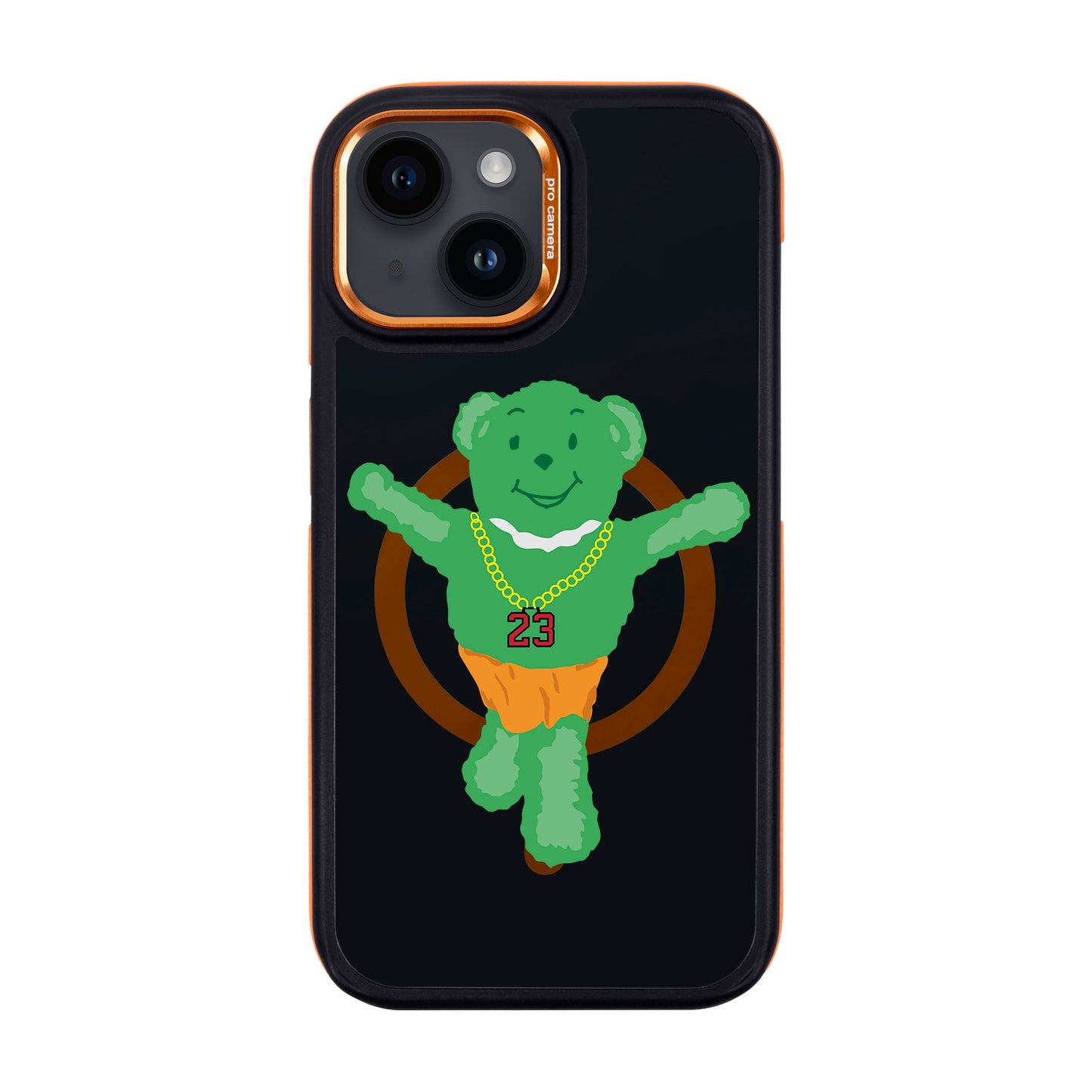 GREEN BEAR-iPhone 14 Dark Kılıf MagSafe Özellikli