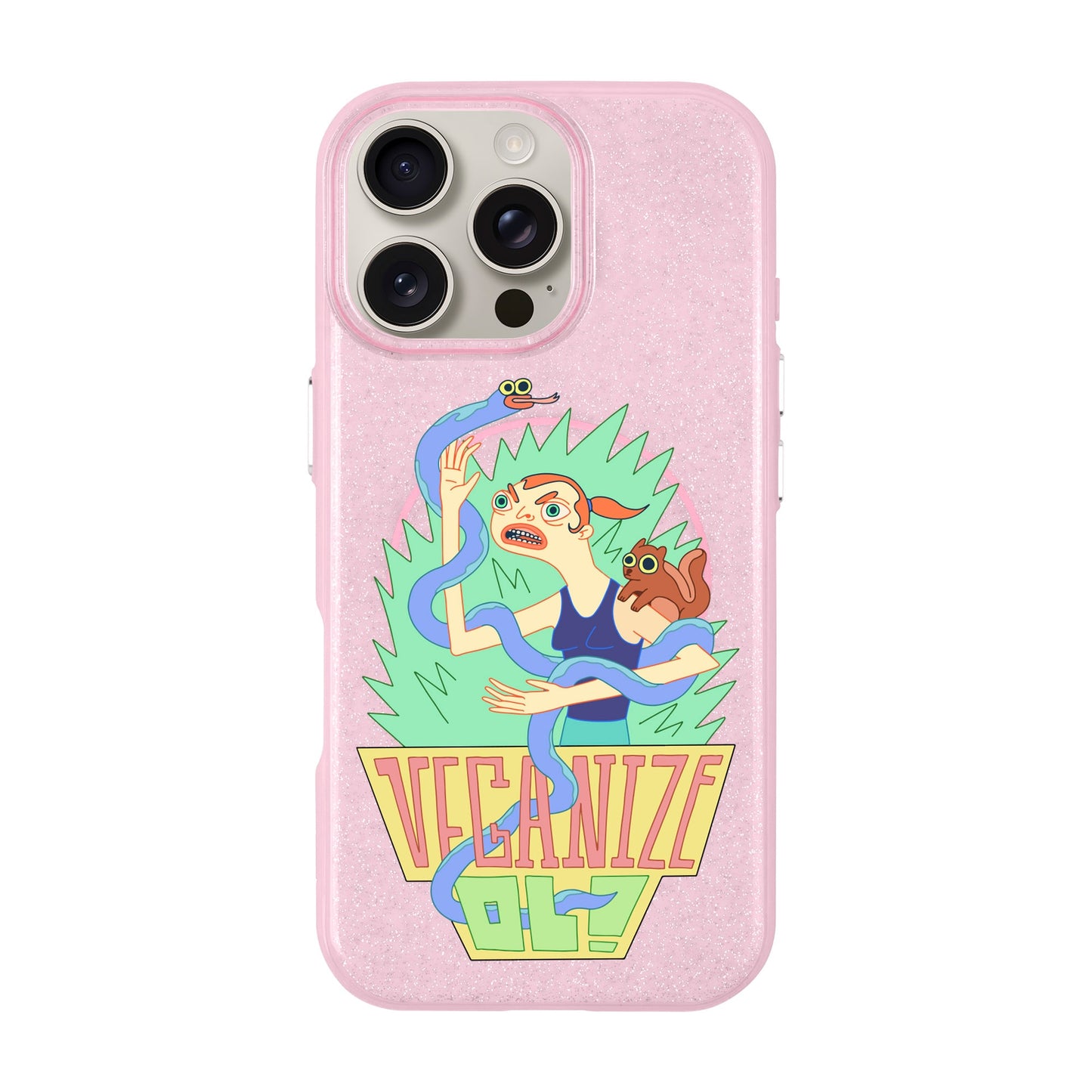 VEGANİZE-iPhone 16 Pro Max Radiant Kılıf MagSafe Özellikli