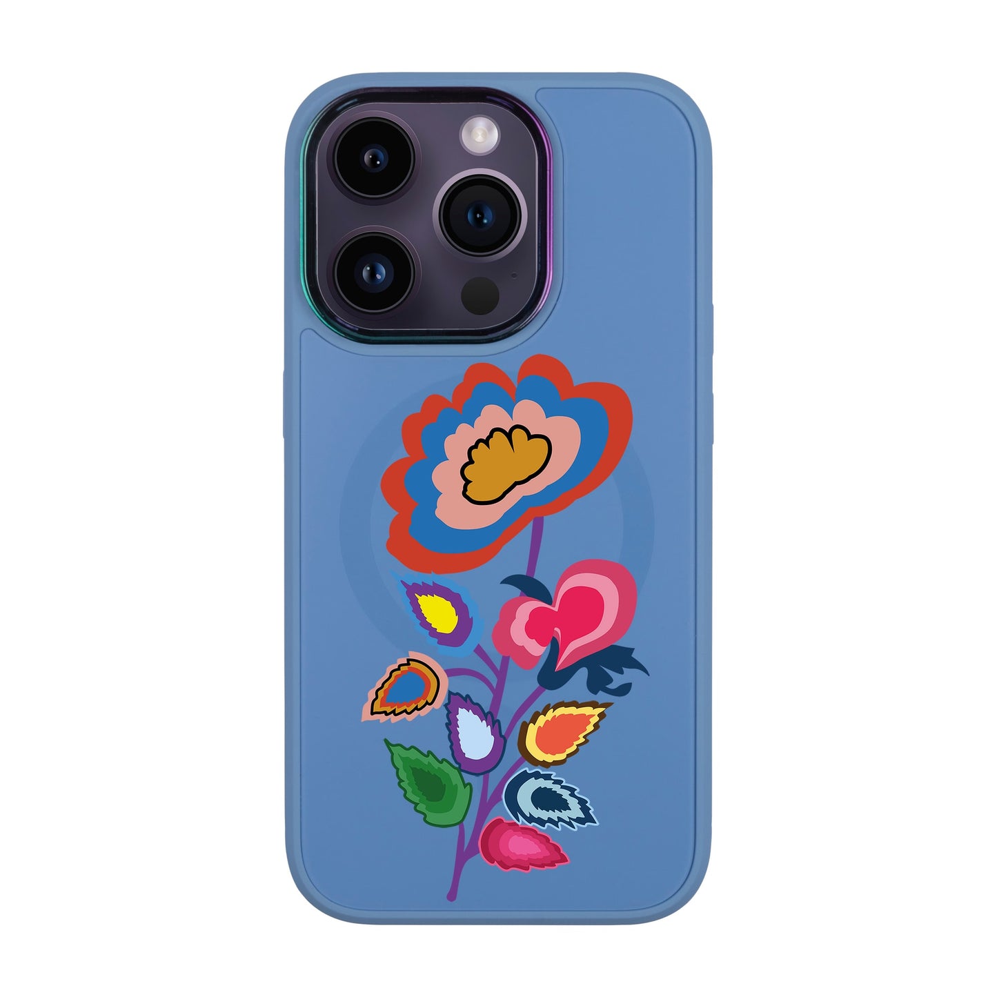 KNITTED FLOWER-iPhone 13 Pro Vigor Kılıf MagSafe Özellikli