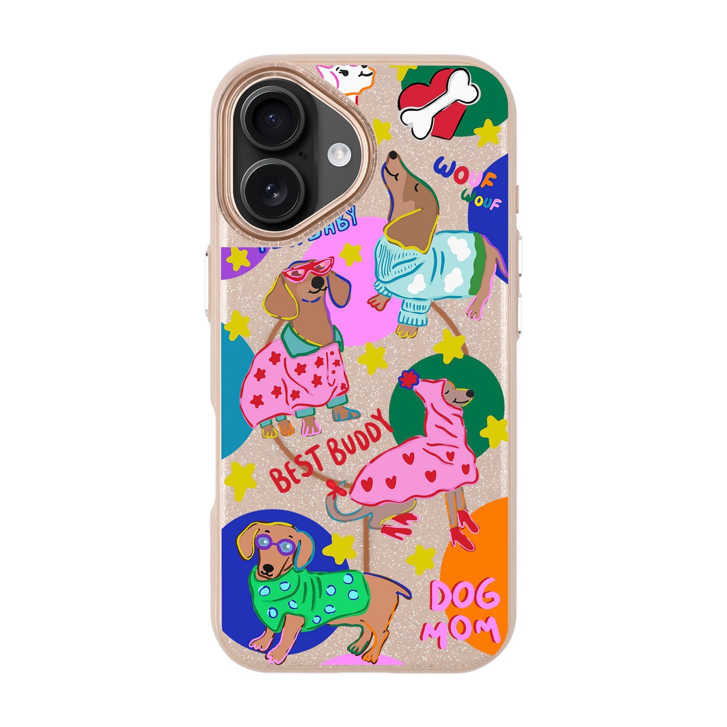 DOG MOM-iPhone 16 Radiant Kılıf MagSafe Özellikli