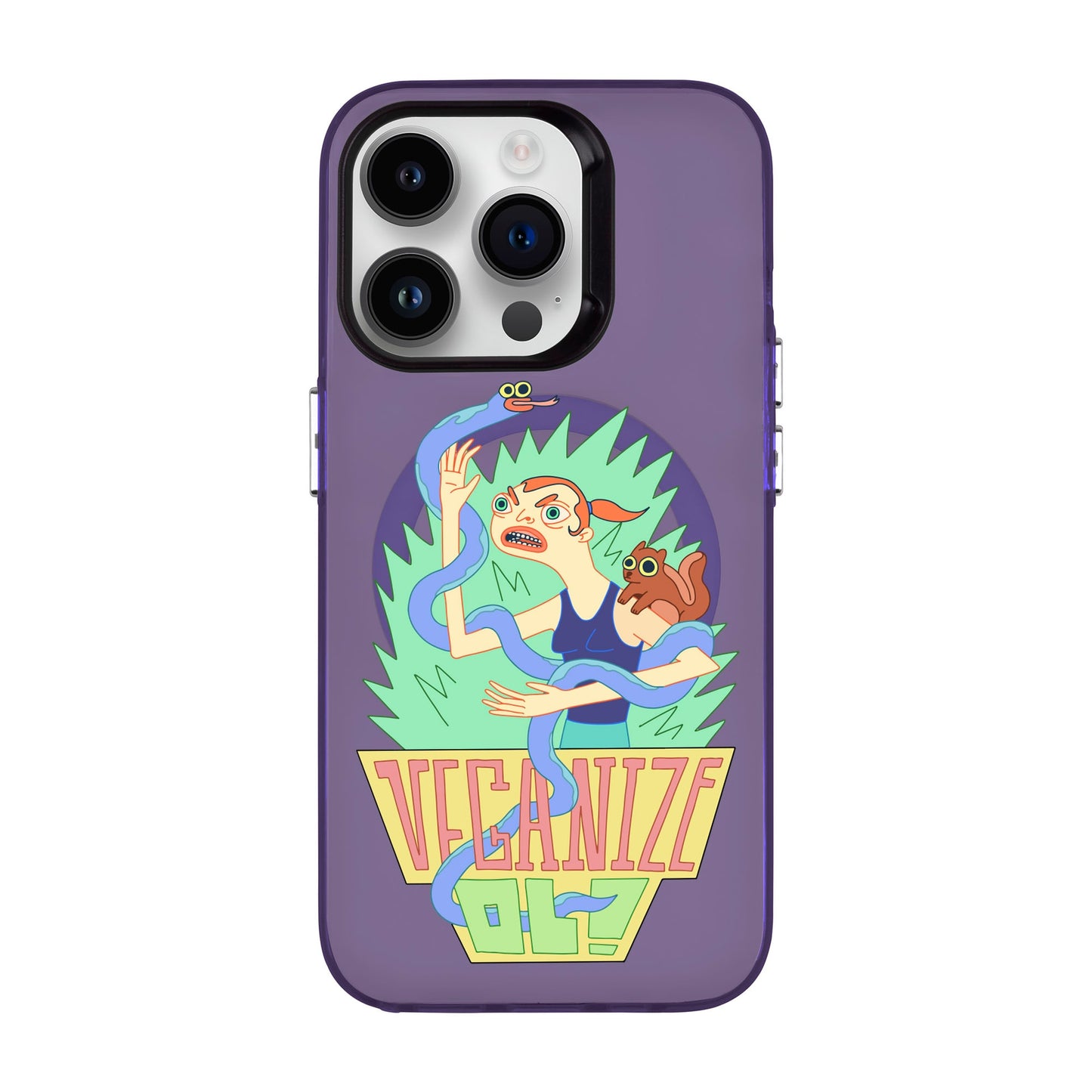 VEGANİZE-iPhone 13 Pro Hold Kılıf MagSafe Özellikli