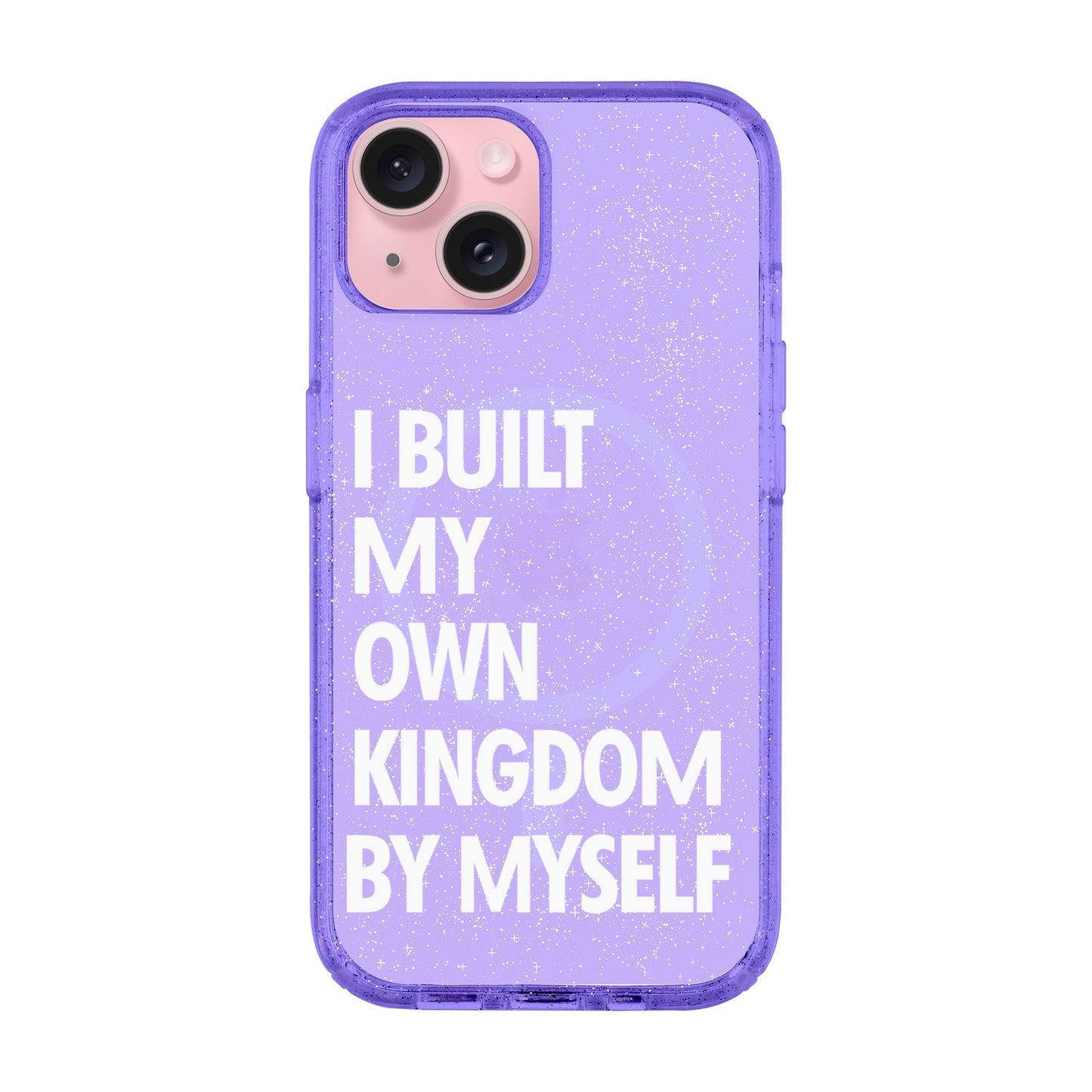 KINGDOM-iPhone 15 Plus Shiny Kılıf MagSafe Özellikli