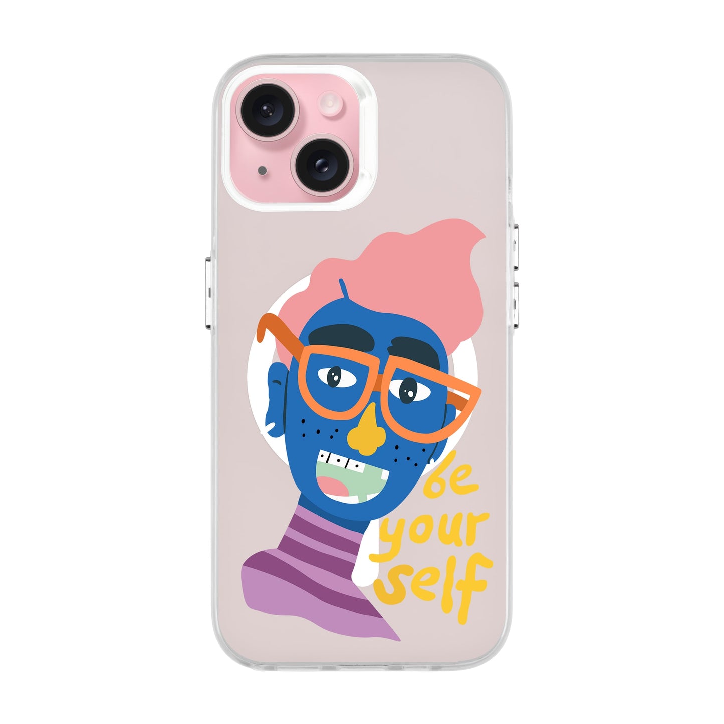 BE YOUR SELF-iPhone 15 Hold Kılıf MagSafe Özellikli