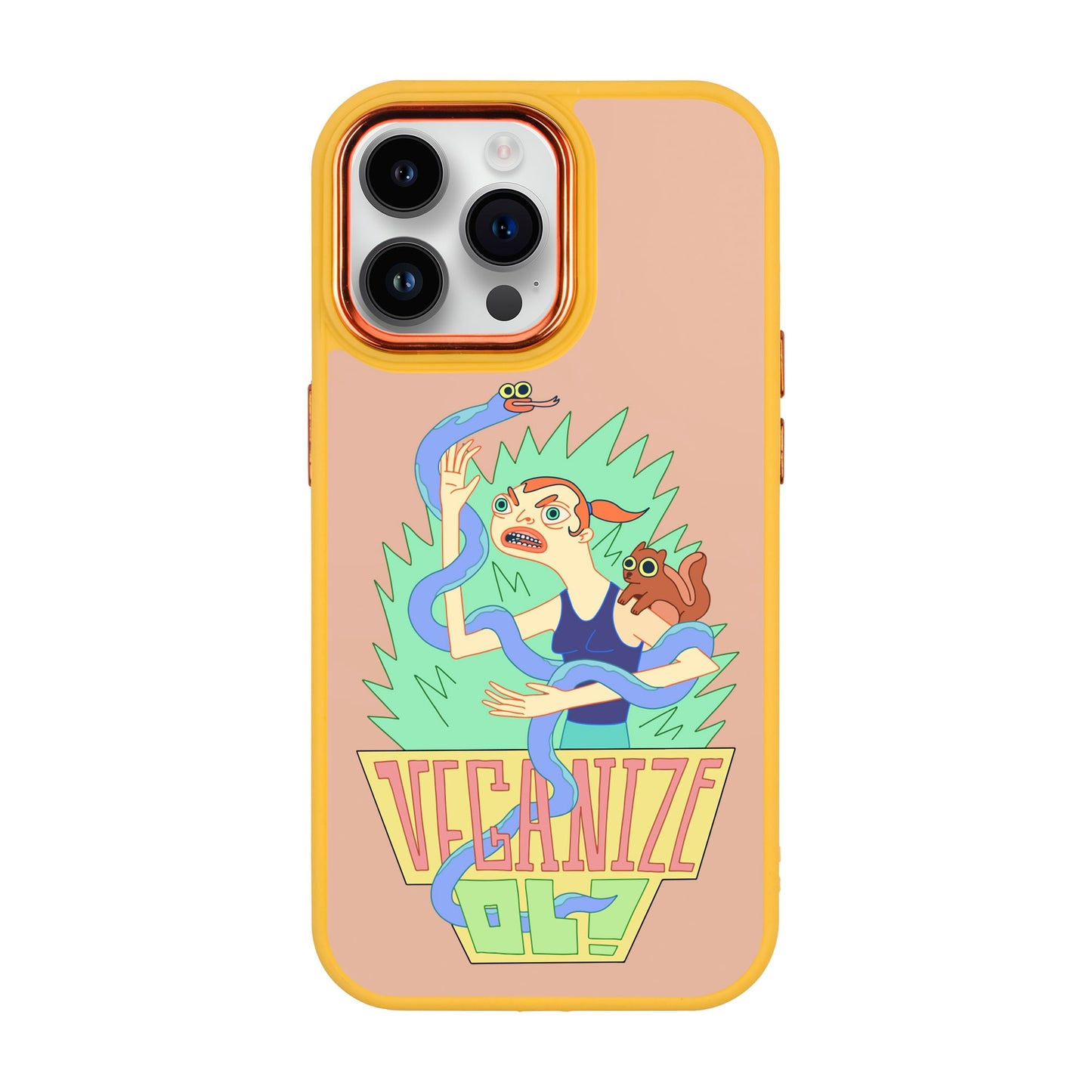 VEGANİZE-iPhone 14 Pro Max Proof Kılıf