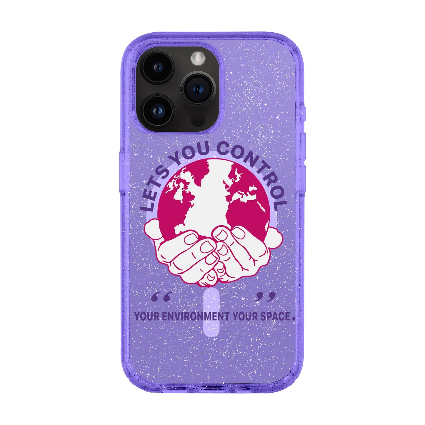 LET'S YOU CONTROL-iPhone 14 Pro Max Shiny Kılıf MagSafe Özellikli