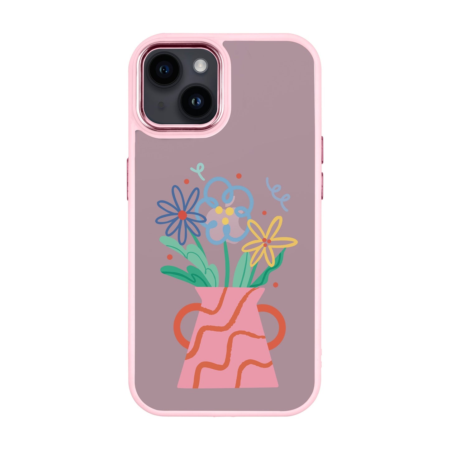 PINK VASE-iPhone 14 Plus Proof Kılıf