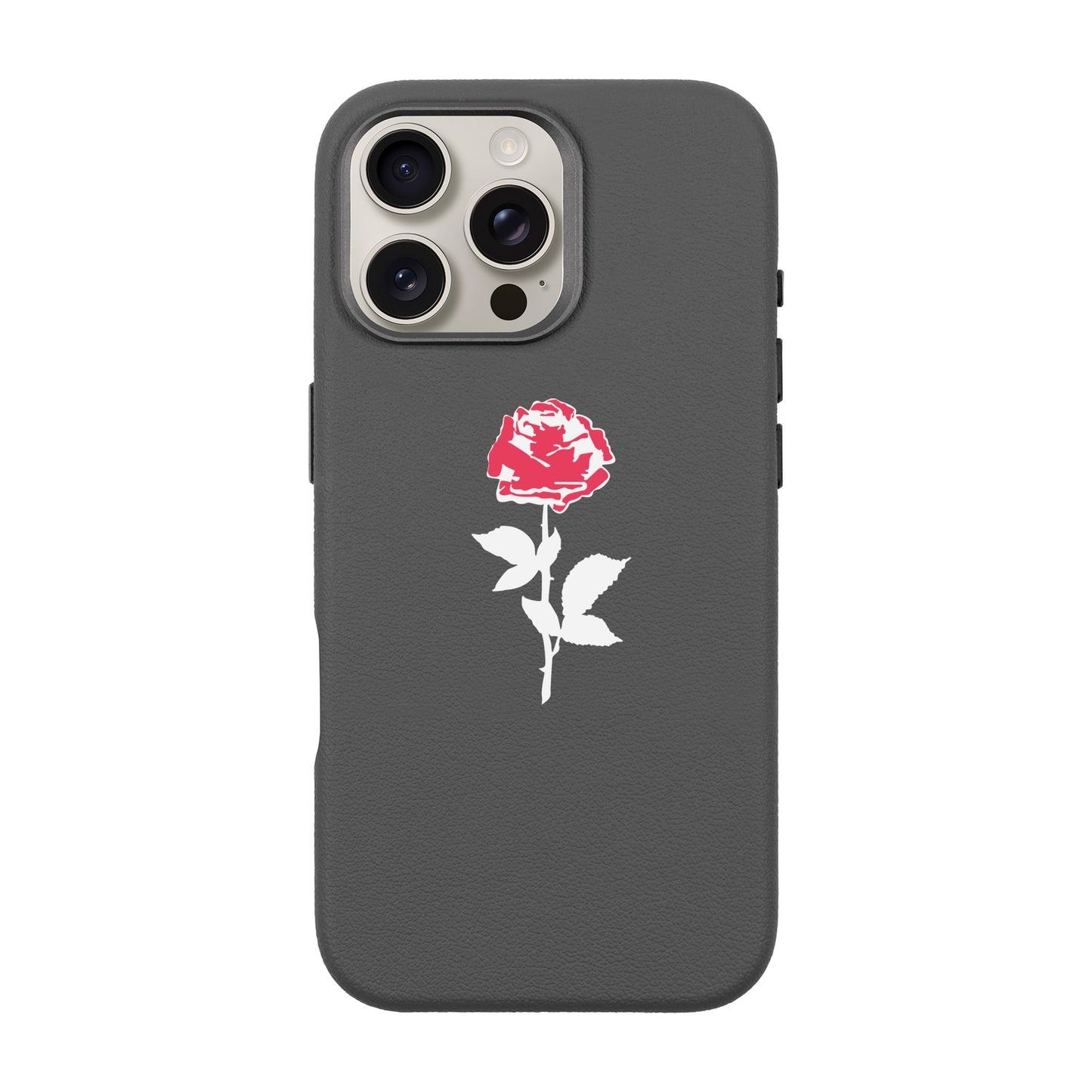 NATUREL ROSE-iPhone 16 Pro Max Leather Premium Kılıf MagSafe Özellikli