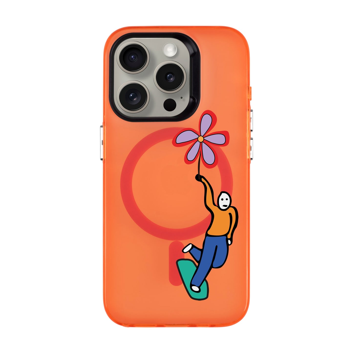 SKATEBOARDER-iPhone 15 Pro Hold Kılıf MagSafe Özellikli