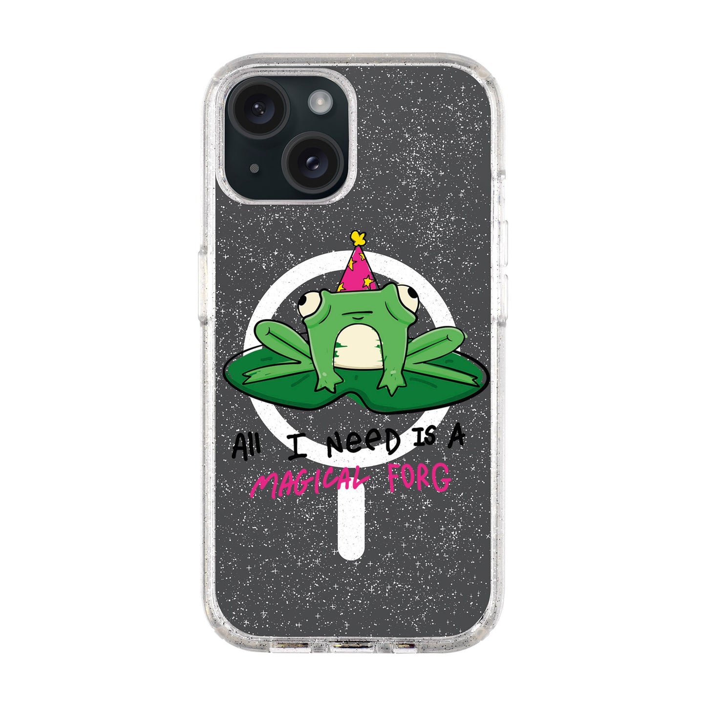 FORG-iPhone 14 Plus Shiny Kılıf MagSafe Özellikli
