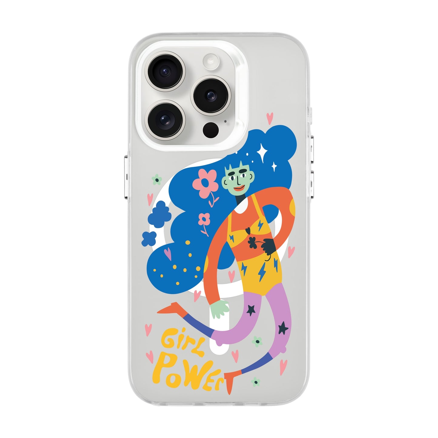 GIRL POWER-iPhone 13 Pro Hold Kılıf MagSafe Özellikli