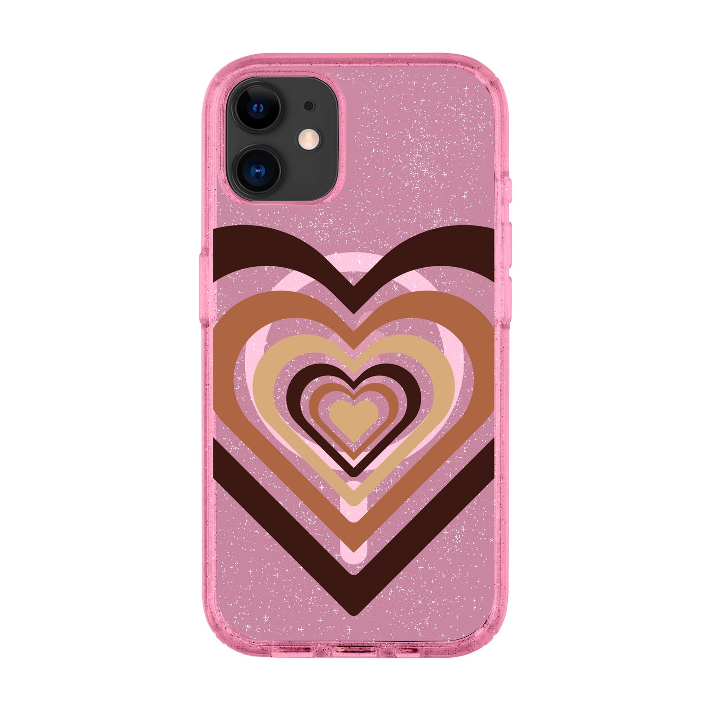 HEART-iPhone 11 Shiny Kılıf MagSafe Özellikli