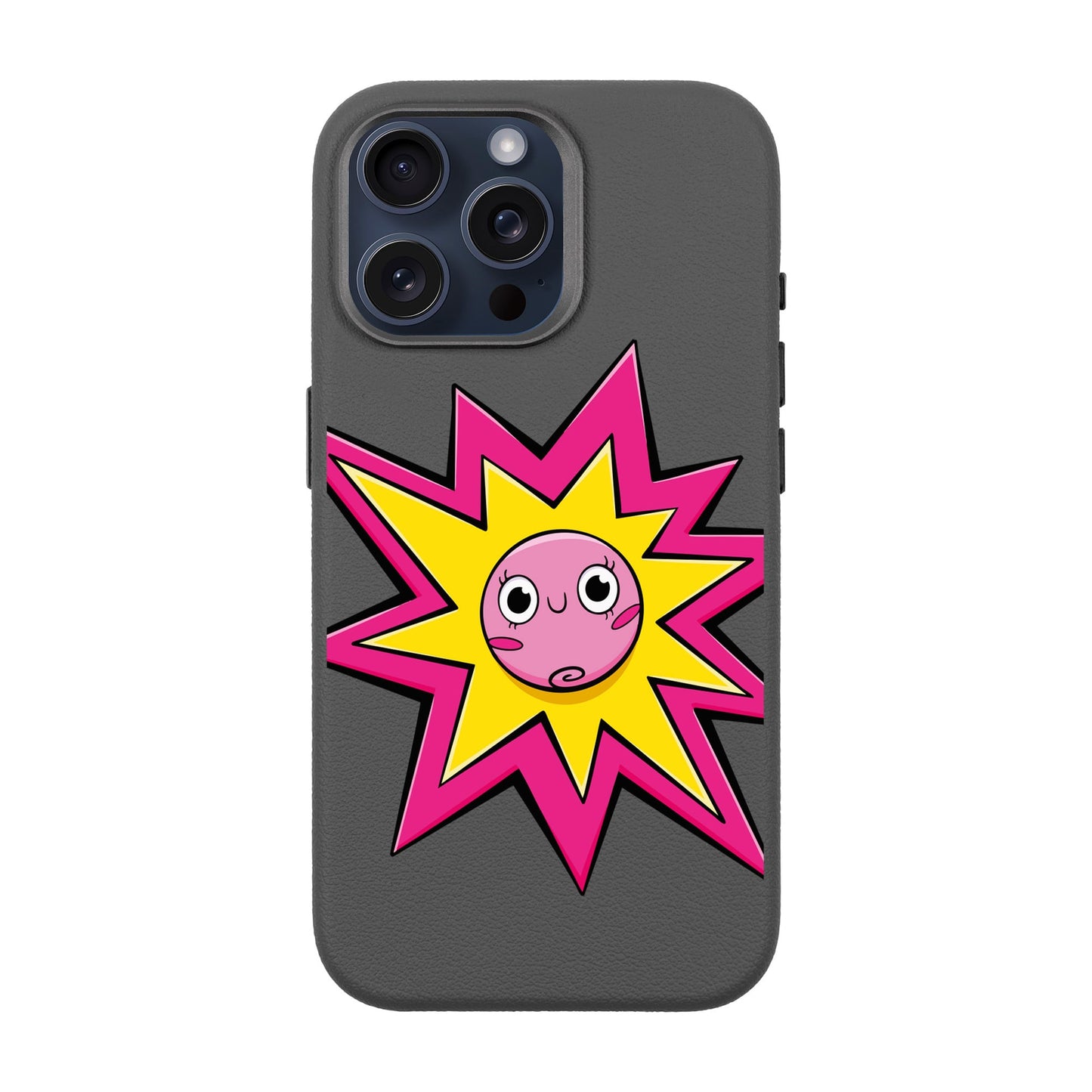 POP PRINCESSES-iPhone 15 Pro Max Leather Premium Kılıf MagSafe Özellikli