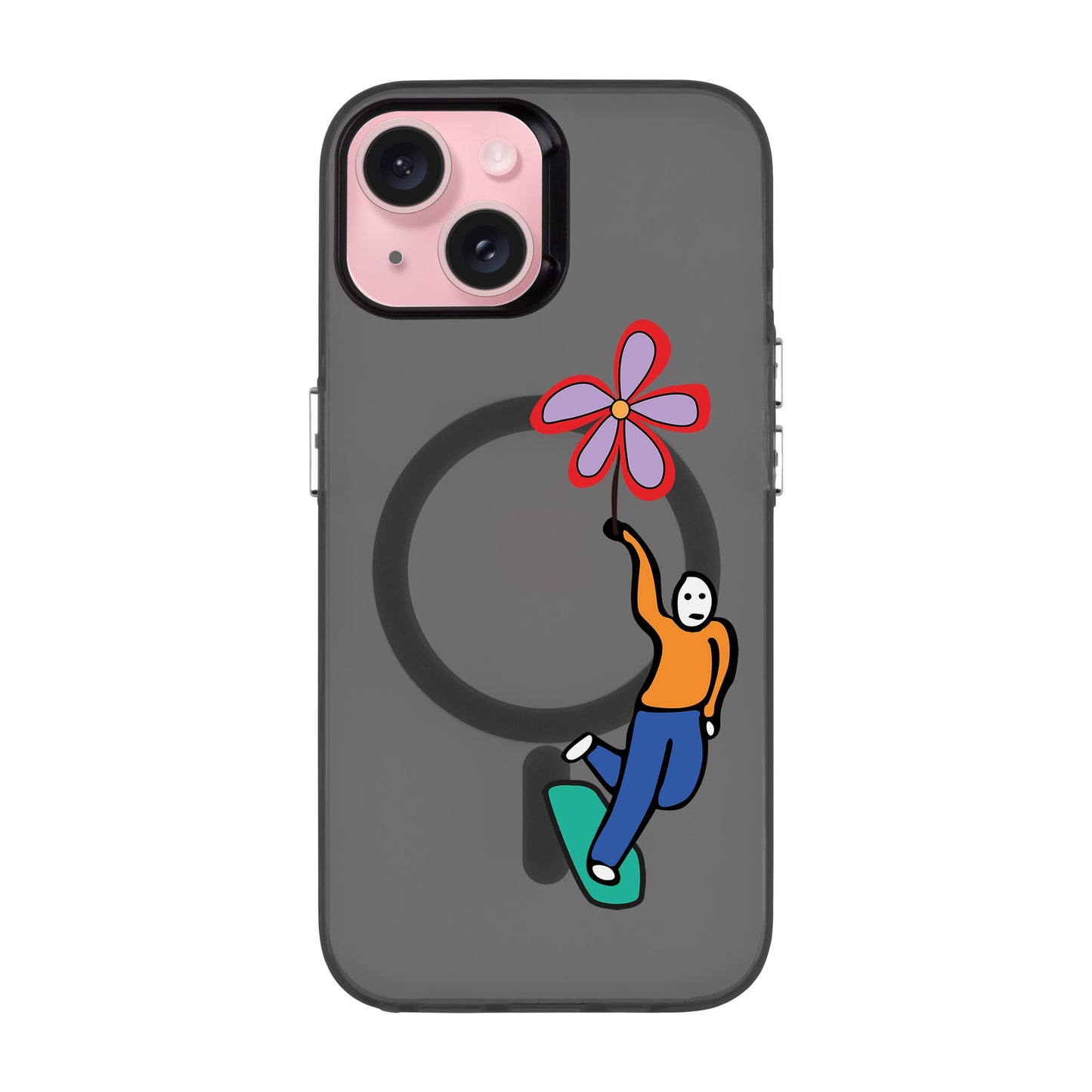 SKATEBOARDER-iPhone 15 Hold Kılıf MagSafe Özellikli