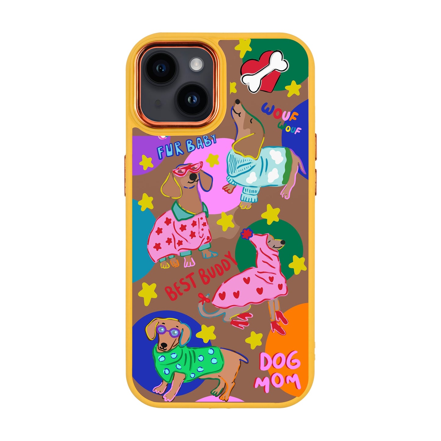 DOG MOM-iPhone 14 Plus Proof Kılıf