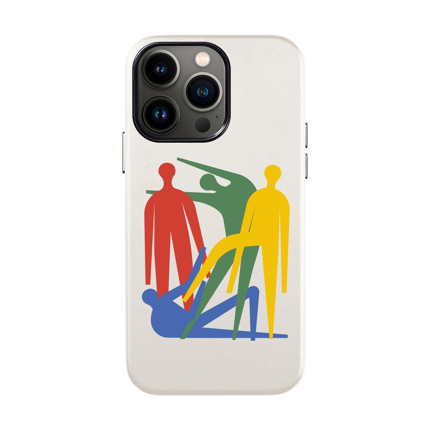 MANBOS-iPhone 13 Pro Max Leather Kılıf