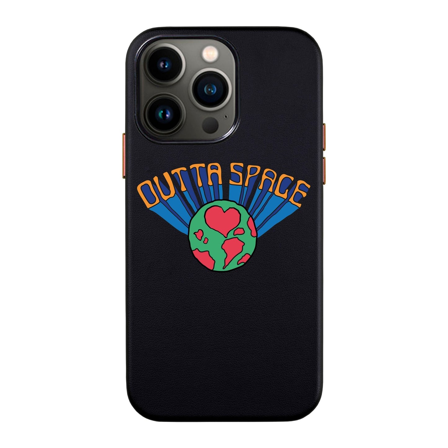 SPACE-iPhone 13 Pro Max Leather Kılıf