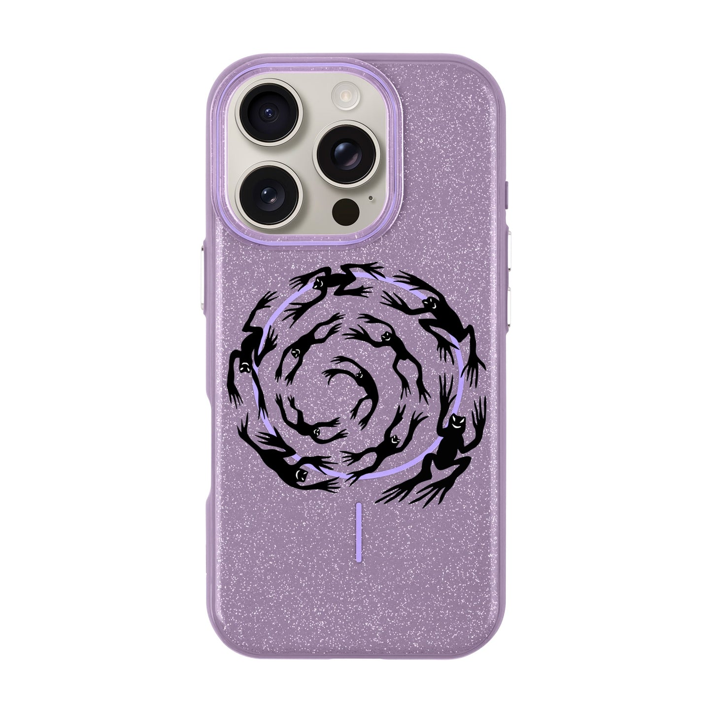 SWIRLING FROGS-iPhone 16 Pro Radiant Kılıf MagSafe Özellikli