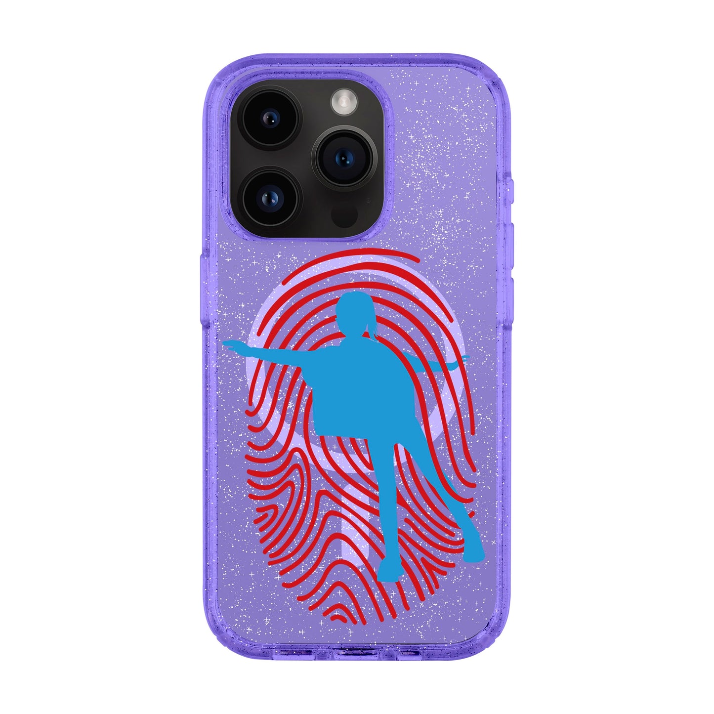 FINGERMARK-iPhone 14 Pro Shiny Kılıf MagSafe Özellikli