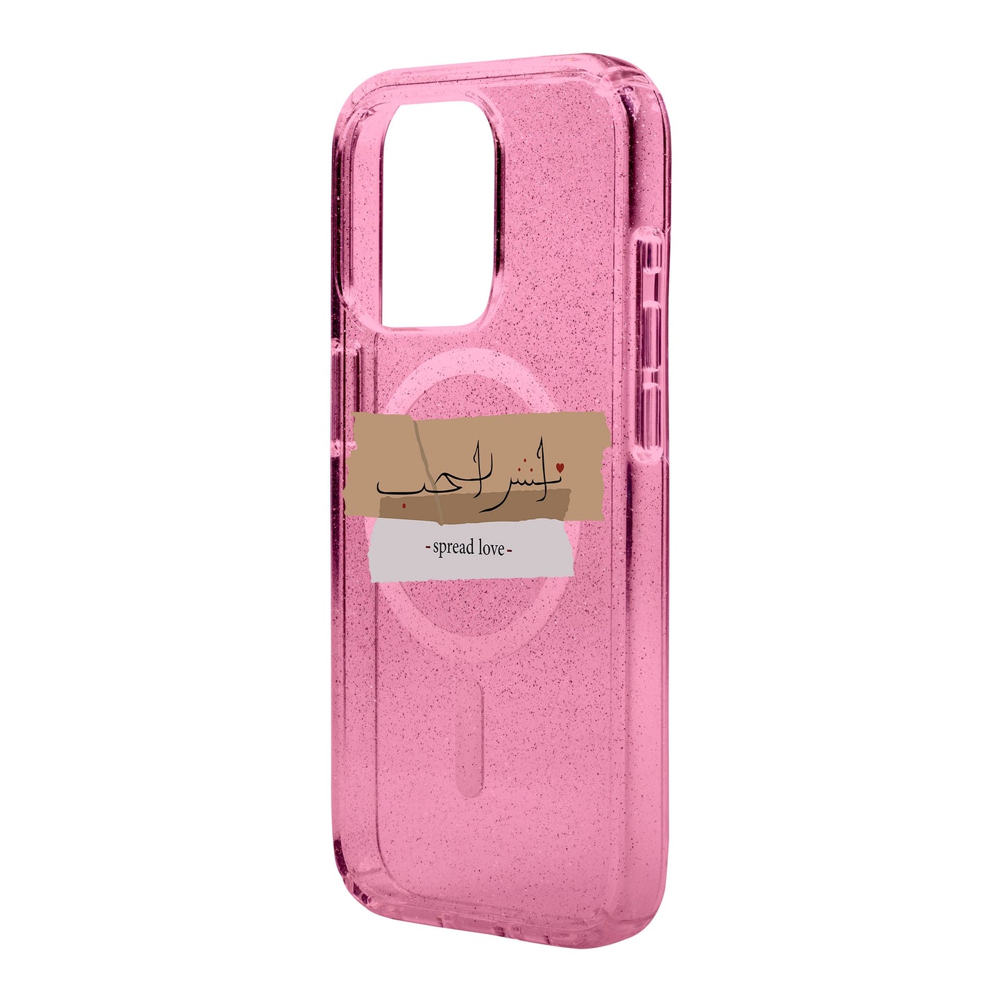 SPREAD LOVE-iPhone 15 Pro Max Shiny Kılıf MagSafe Özellikli