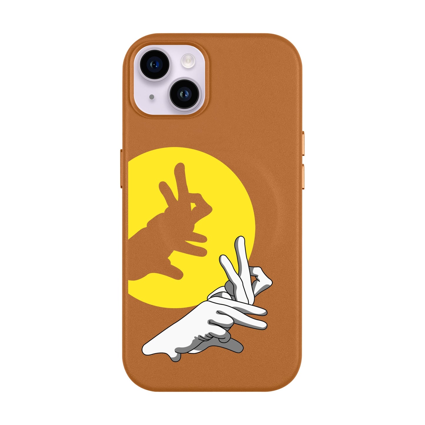 BUNNY-iPhone 14 Plus Leather Kılıf MagSafe Özellikli