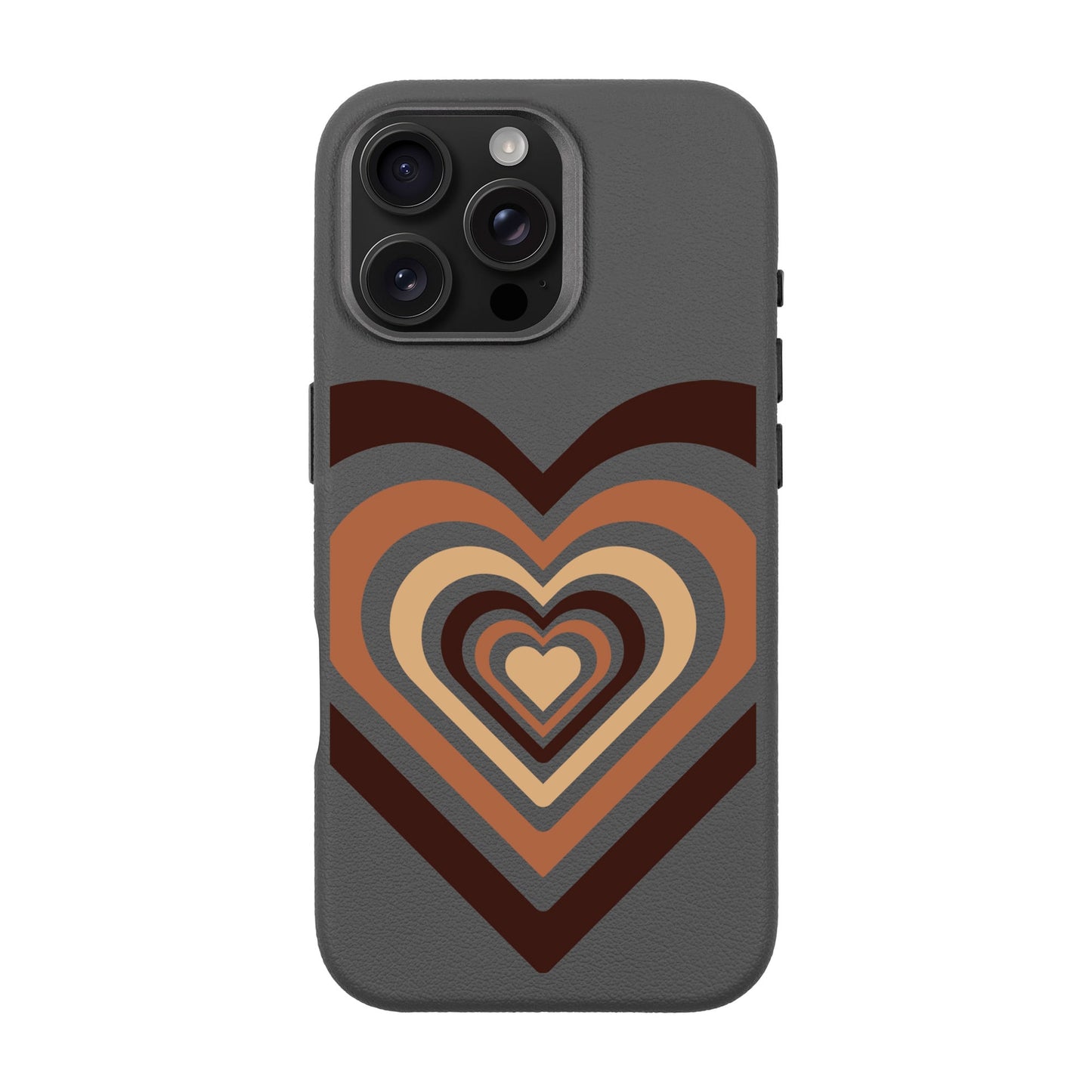 HEART-iPhone 16 Pro Max Leather Premium Kılıf MagSafe Özellikli