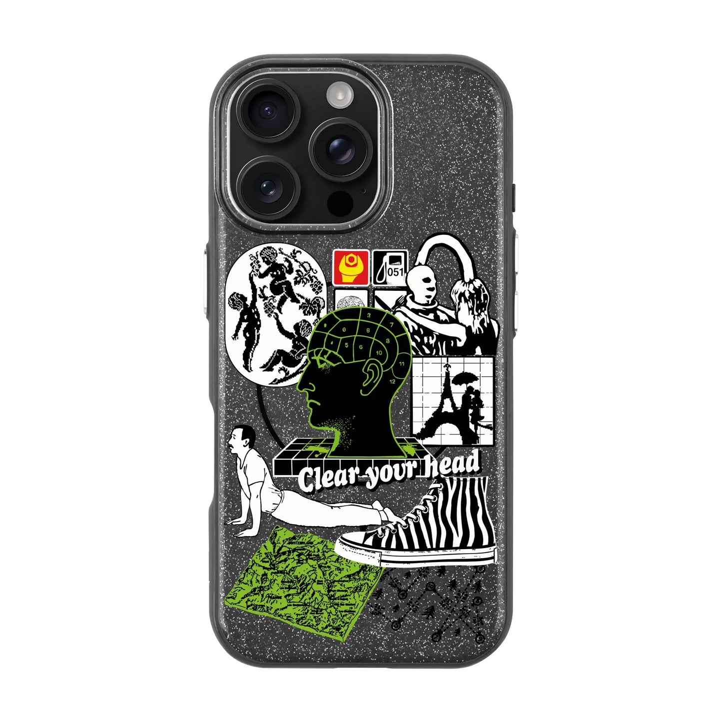CLEAR YOUR HEAD-iPhone 16 Pro Max Radiant Kılıf MagSafe Özellikli