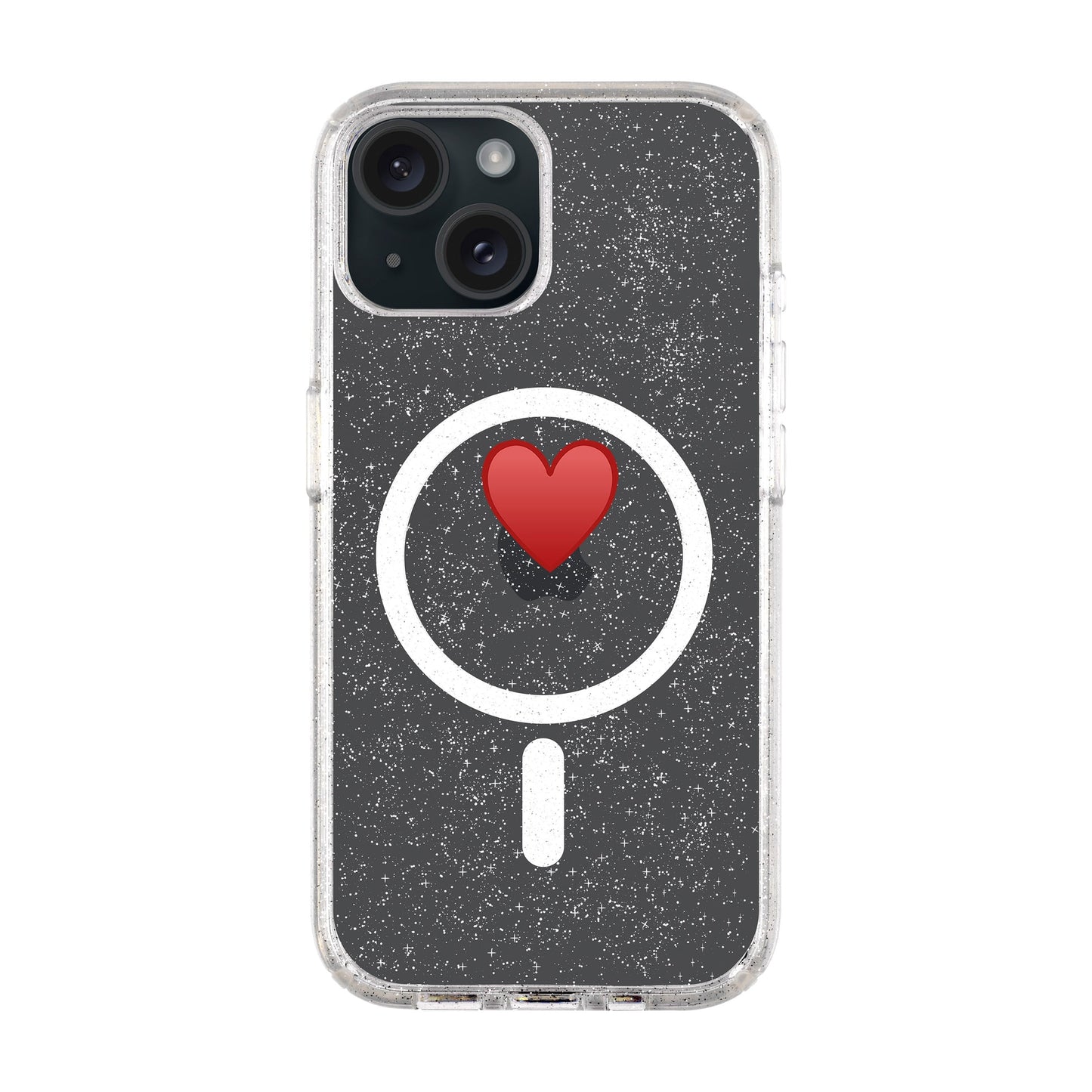SPREAD HEART-iPhone 14 Plus Shiny Kılıf MagSafe Özellikli