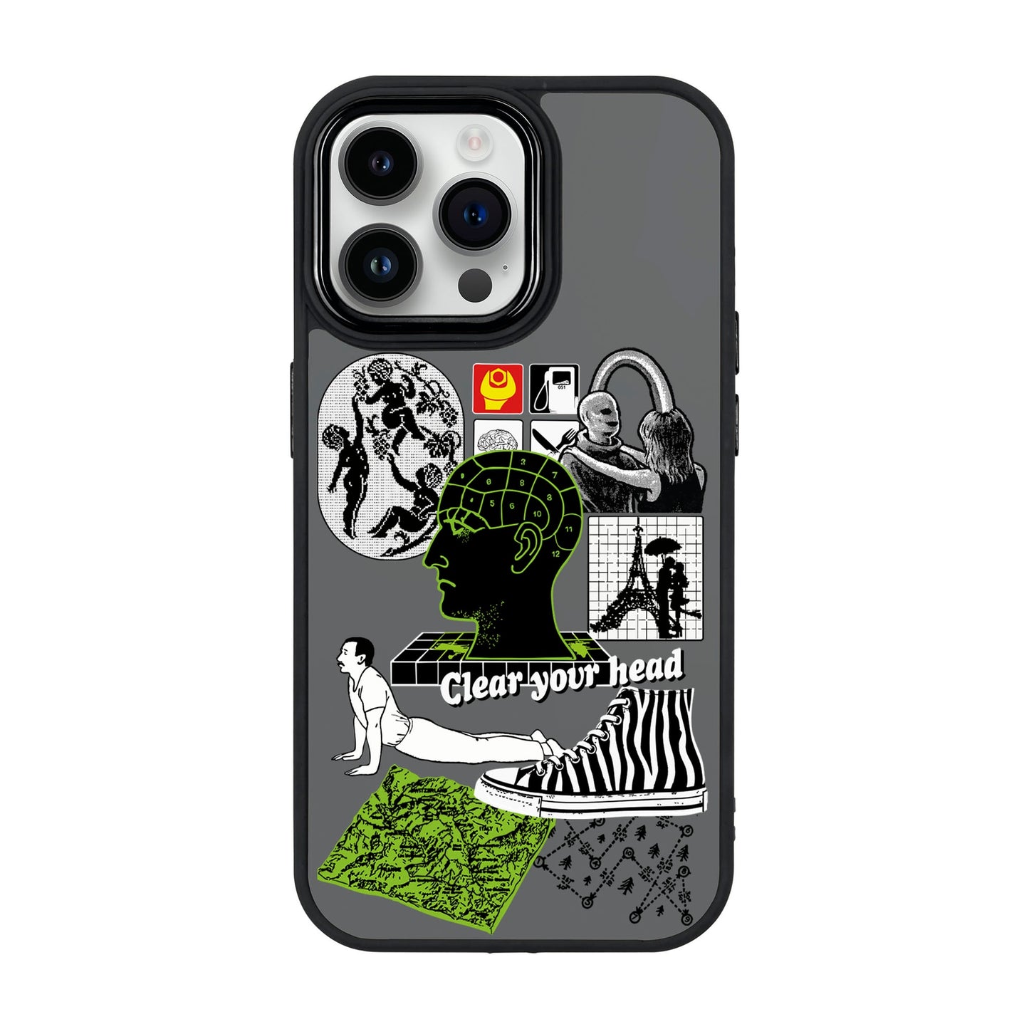 CLEAR YOUR HEAD-iPhone 14 Pro Max Proof Kılıf
