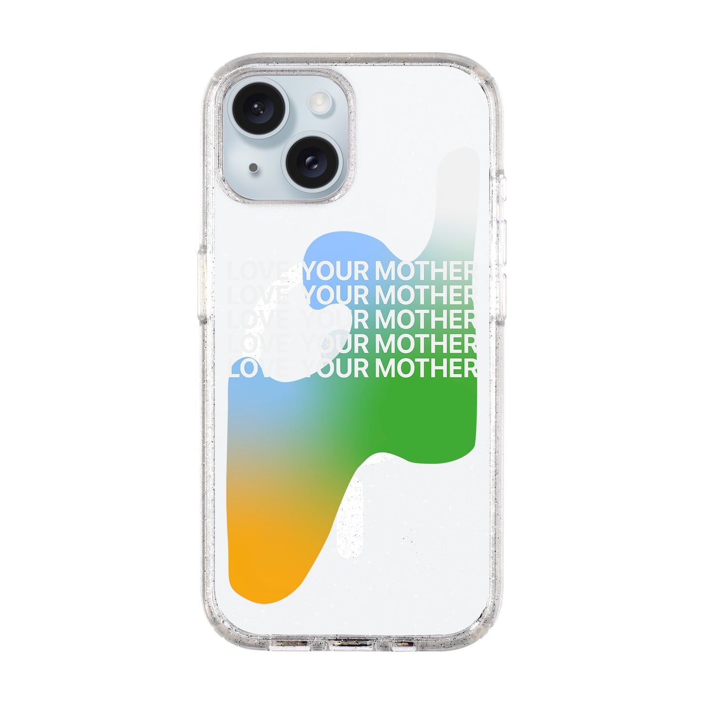 LOVE YOUR MOTHER-iPhone 15 Plus Shiny Kılıf MagSafe Özellikli