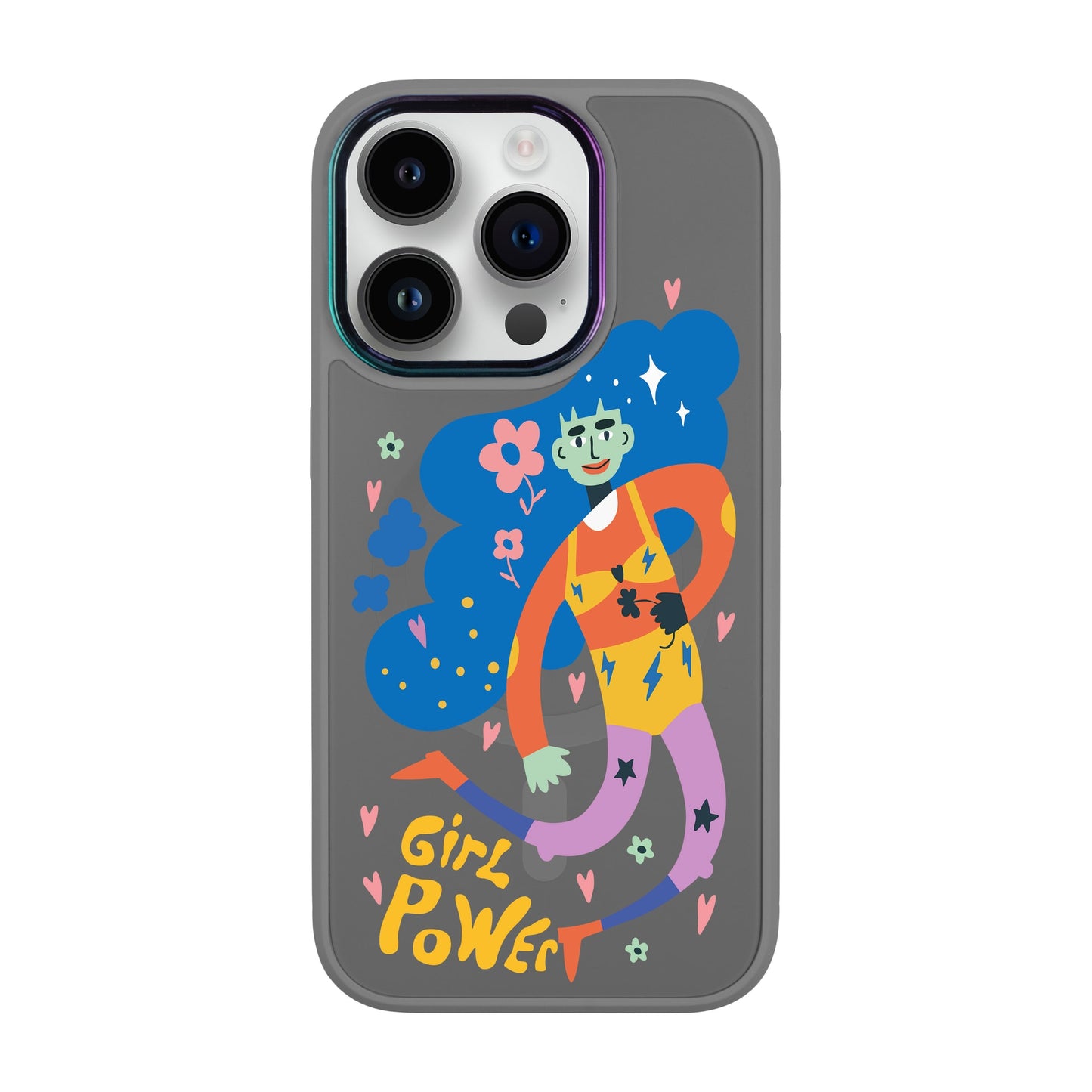 GIRL POWER-iPhone 14 Pro Vigor Kılıf MagSafe Özellikli