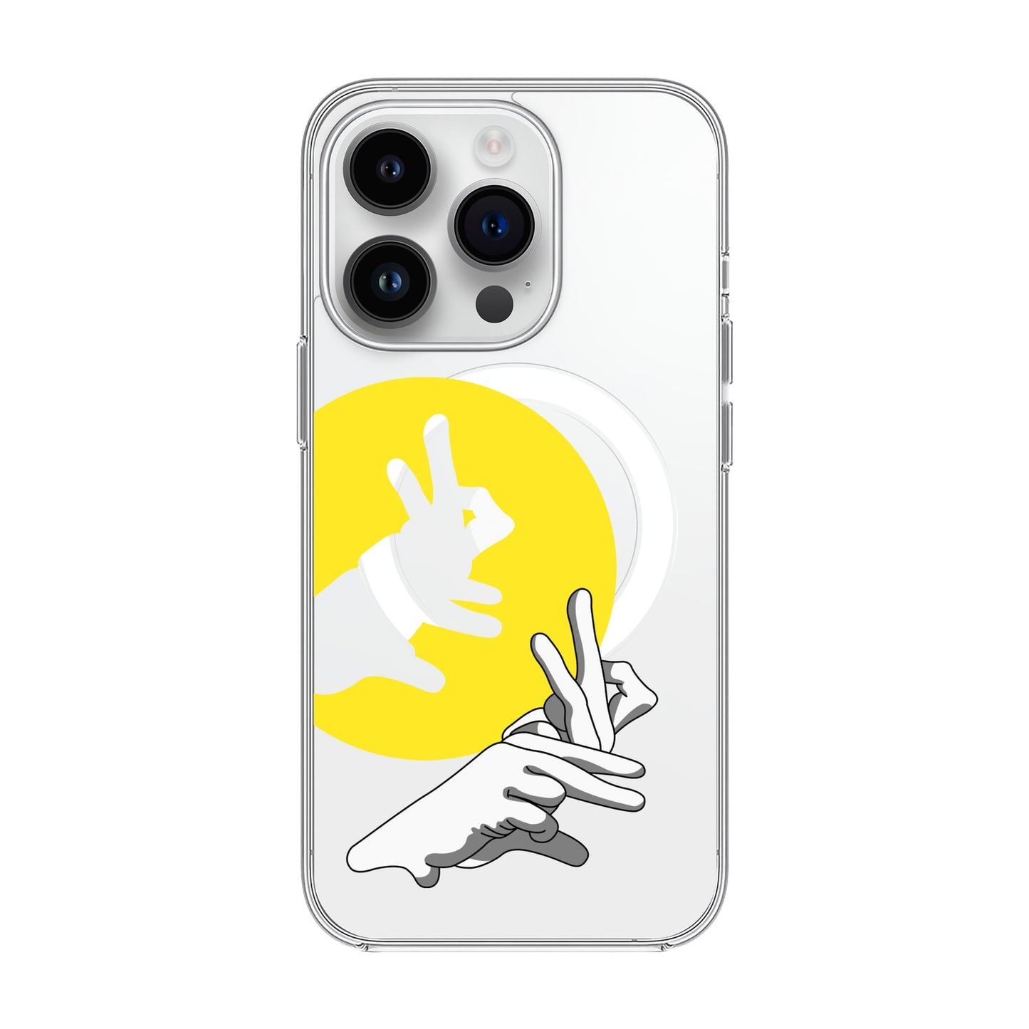BUNNY-iPhone 14 Pro Solid Kılıf MagSafe Özellikli