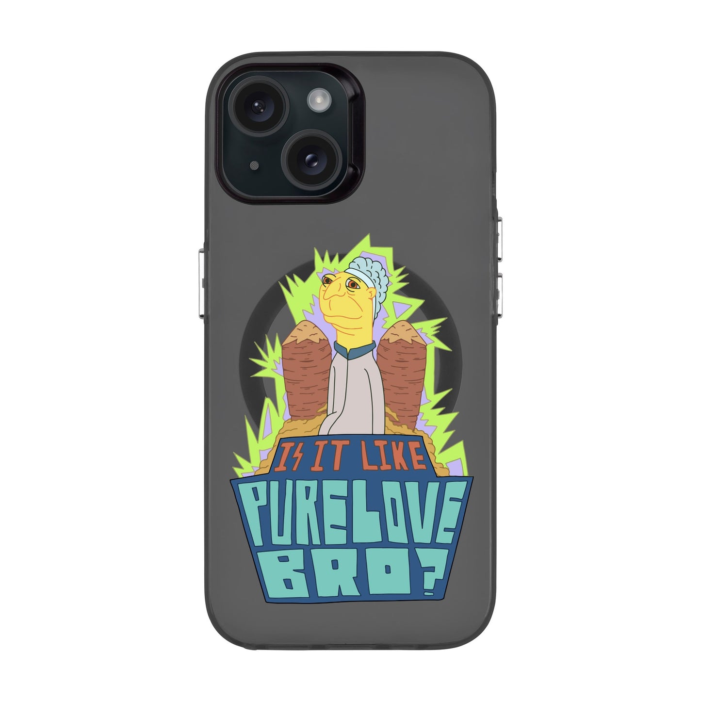 PURE LOVE-iPhone 15 Hold Kılıf MagSafe Özellikli