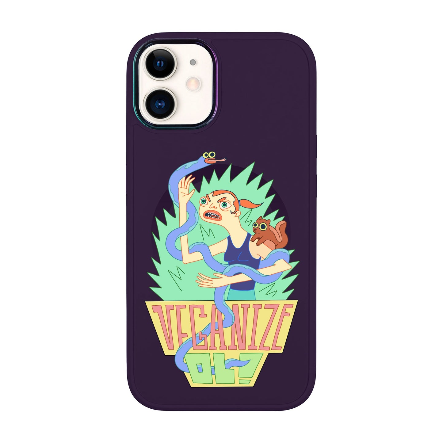 VEGANİZE-iPhone 12 Vigor Kılıf MagSafe Özellikli