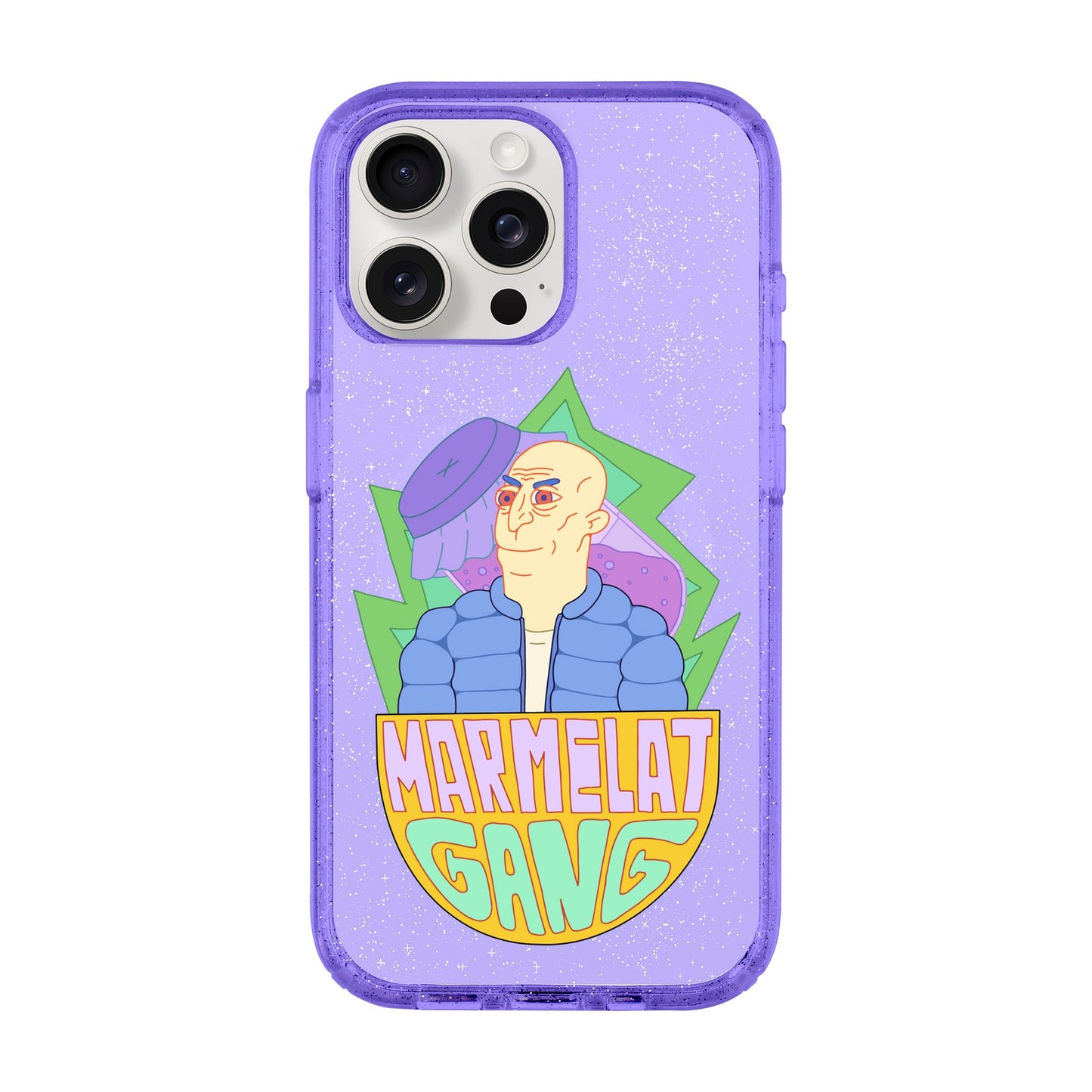 MARMELAT GANG-iPhone 15 Pro Max Shiny Kılıf MagSafe Özellikli