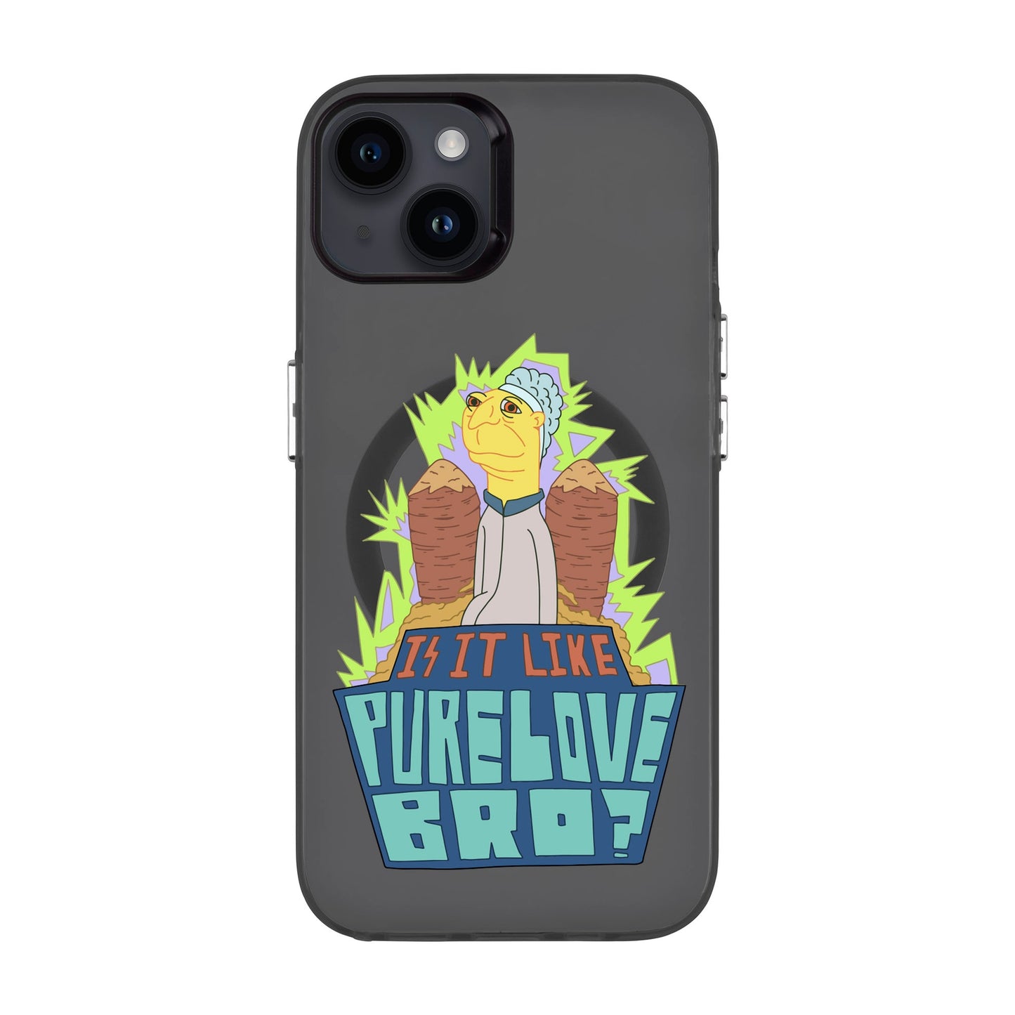 PURE LOVE-iPhone 14 Plus Hold Kılıf MagSafe Özellikli