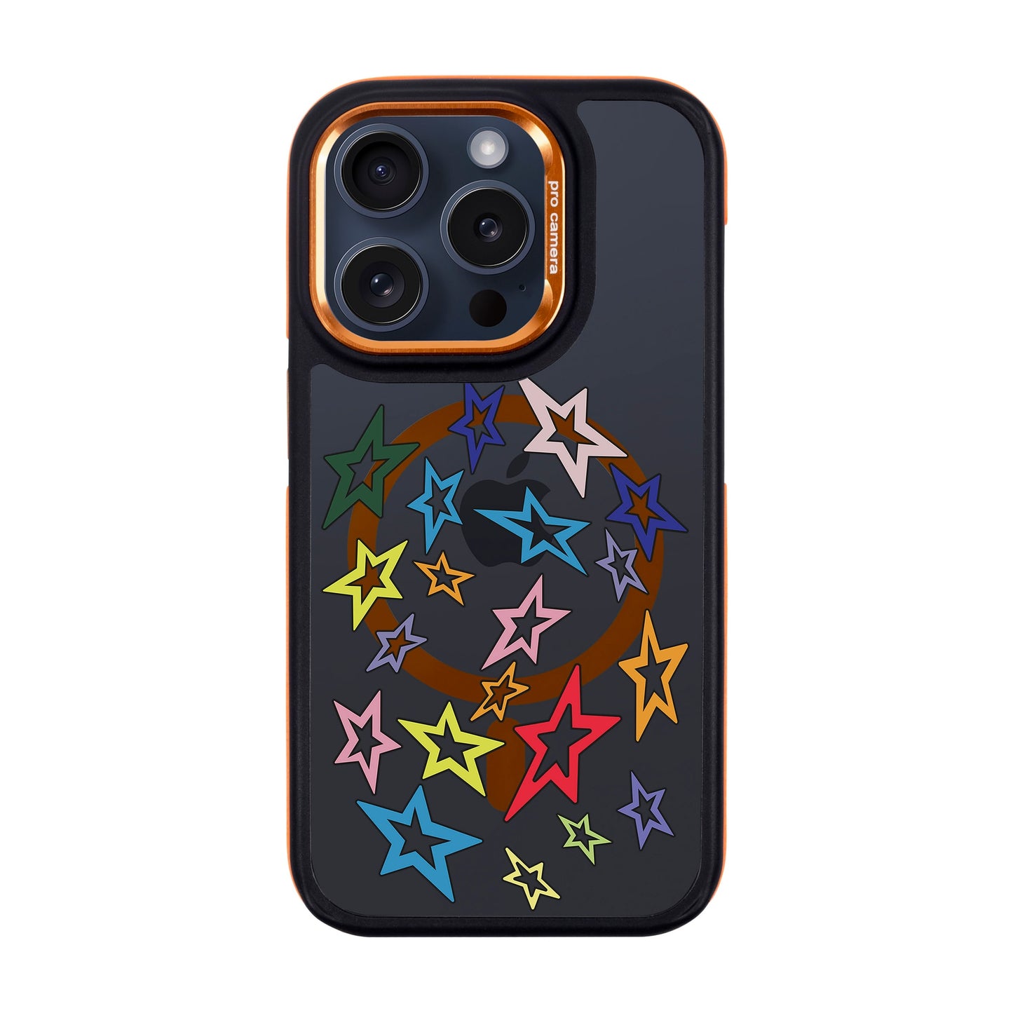 STAR-iPhone 15 Pro Dark Kılıf MagSafe Özellikli