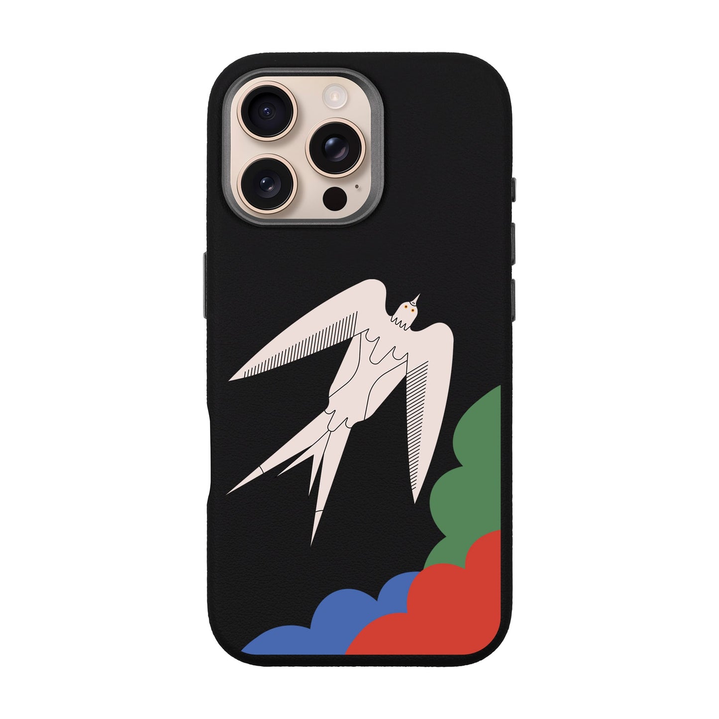 L’OISEAU LIBRE-iPhone 16 Pro Max Leather Premium Kılıf MagSafe Özellikli