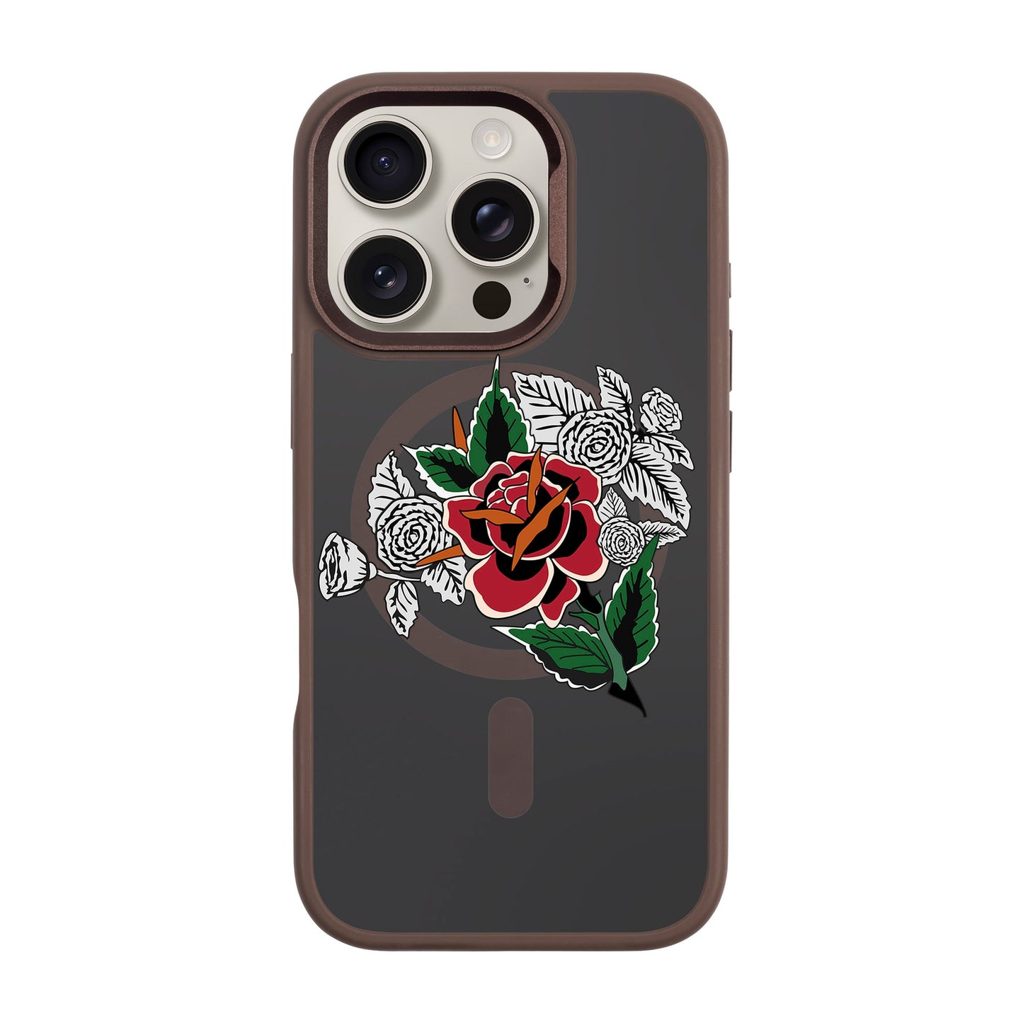 DRY ROSE-iPhone 16 Pro Rise Kılıf MagSafe Özellikli