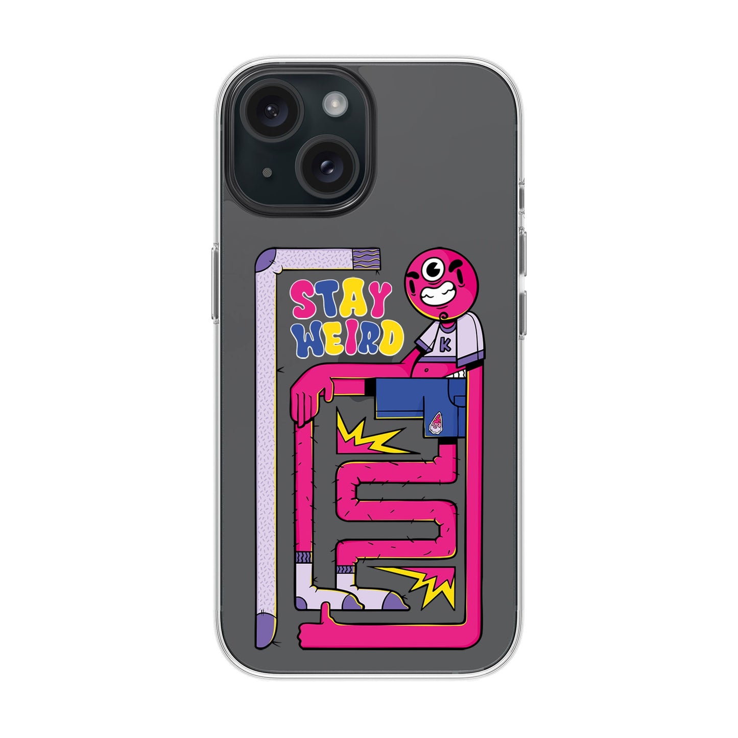 OG TOOTHY-iPhone 15 Solid Kılıf