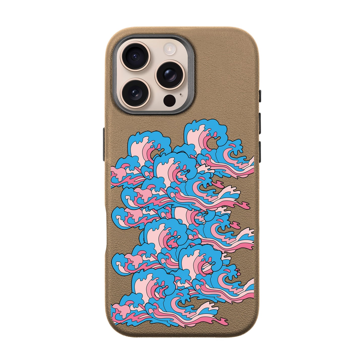 SURF-iPhone 16 Pro Max Leather Premium Kılıf MagSafe Özellikli