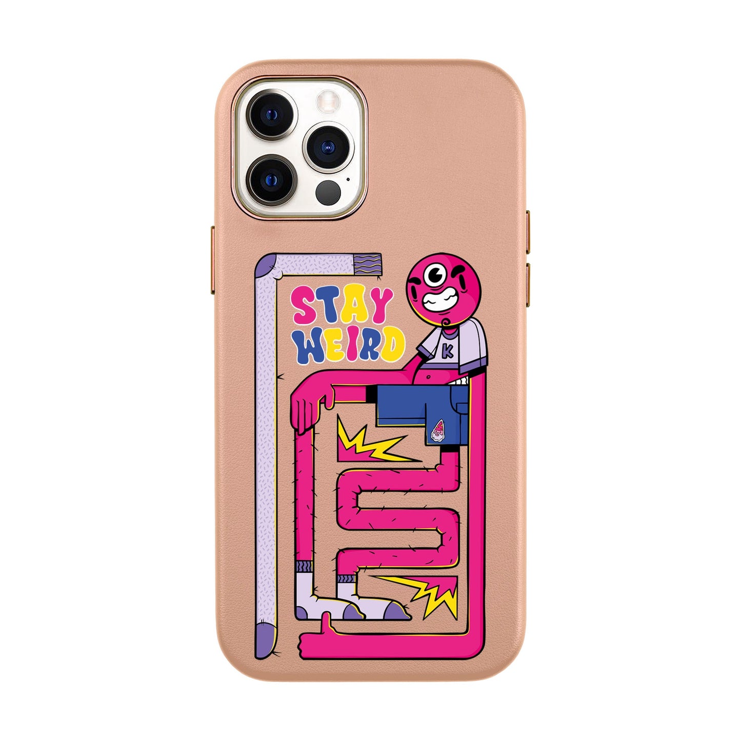 OG TOOTHY-iPhone X / Xs Leather Kılıf