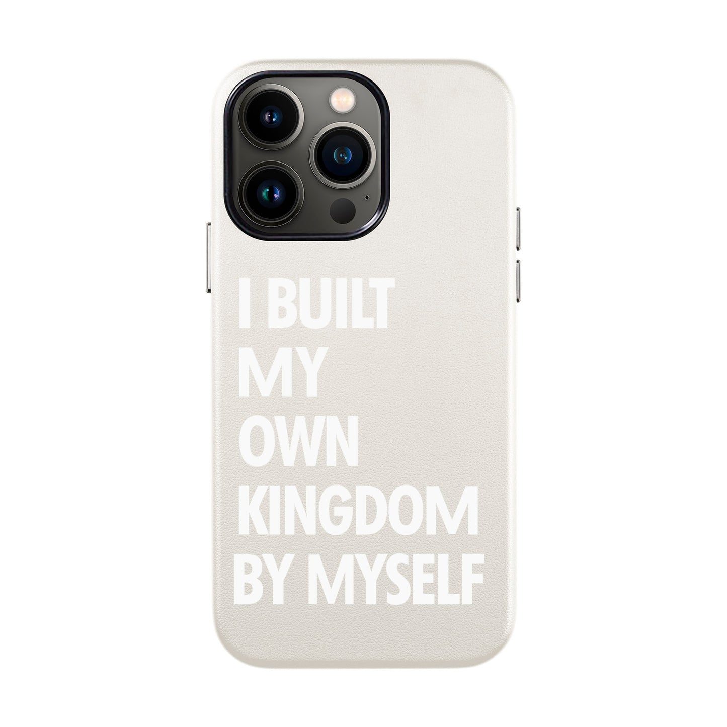 KINGDOM-iPhone 13 Pro Max Leather Kılıf