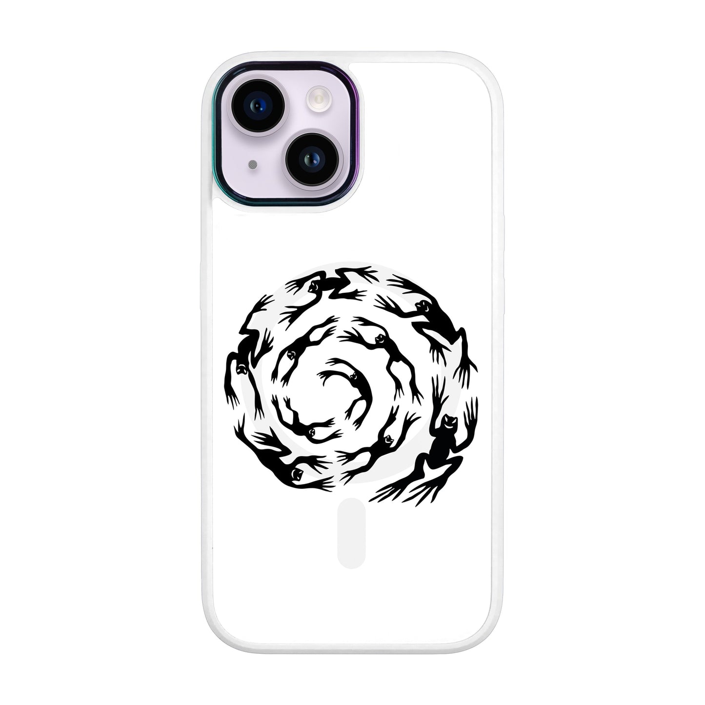 SWIRLING FROGS-iPhone 12 Vigor Kılıf MagSafe Özellikli