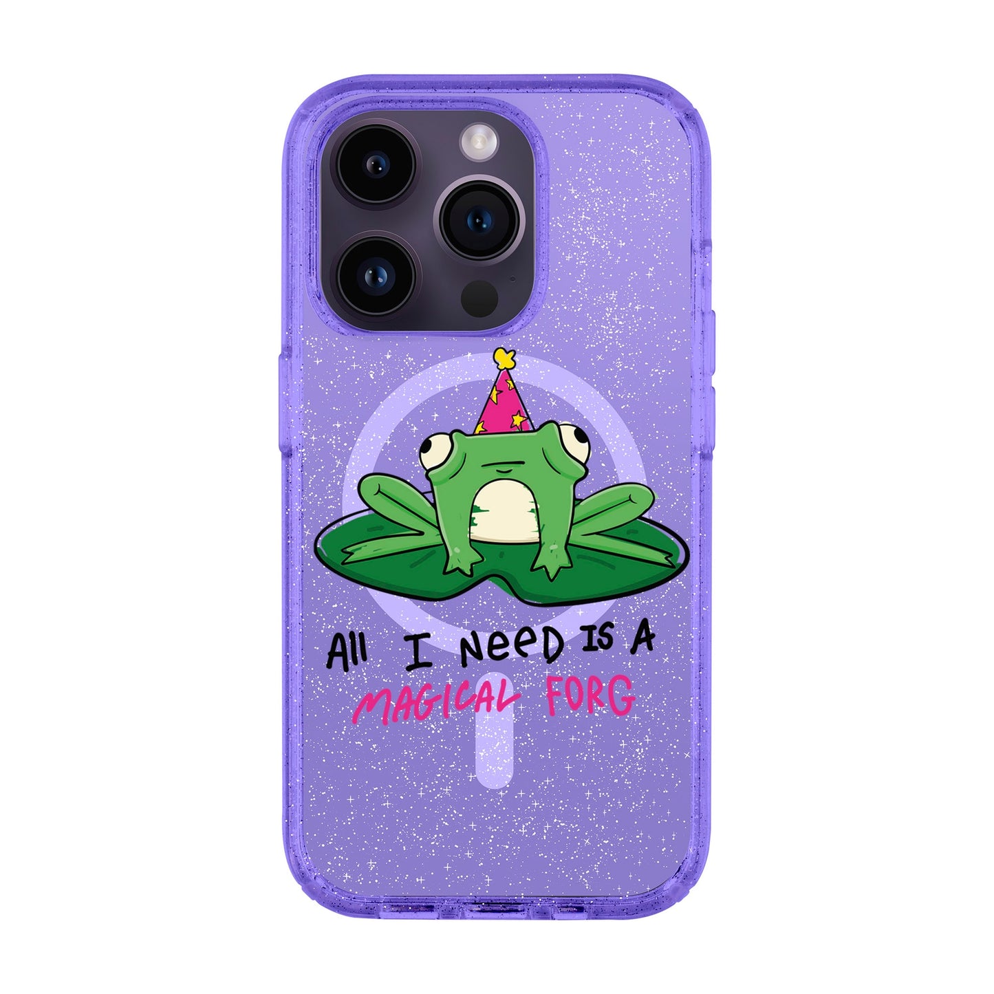 FORG-iPhone 14 Pro Shiny Kılıf MagSafe Özellikli