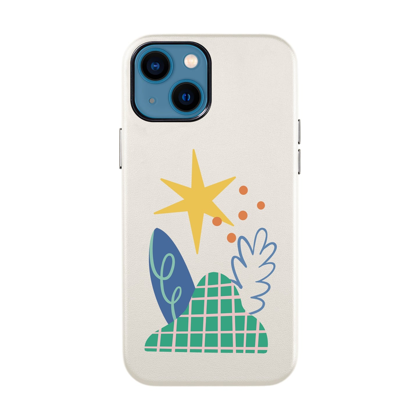 LITTLE NATURE-iPhone 14 Leather Kılıf