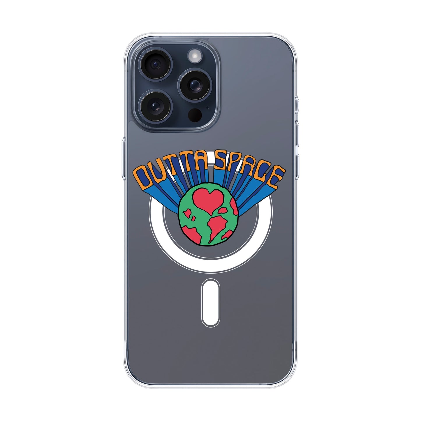 OUTTA SPACE-iPhone 15 Pro Max Solid Kılıf MagSafe Özellikli