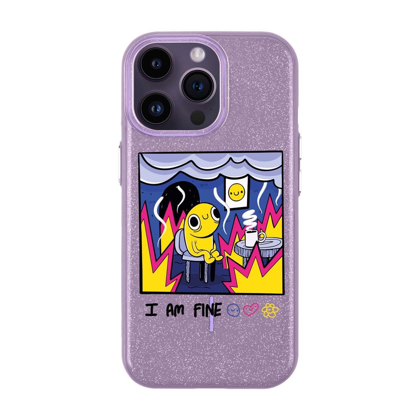 I AM FINE-iPhone 14 Pro Max Radiant Kılıf MagSafe Özellikli
