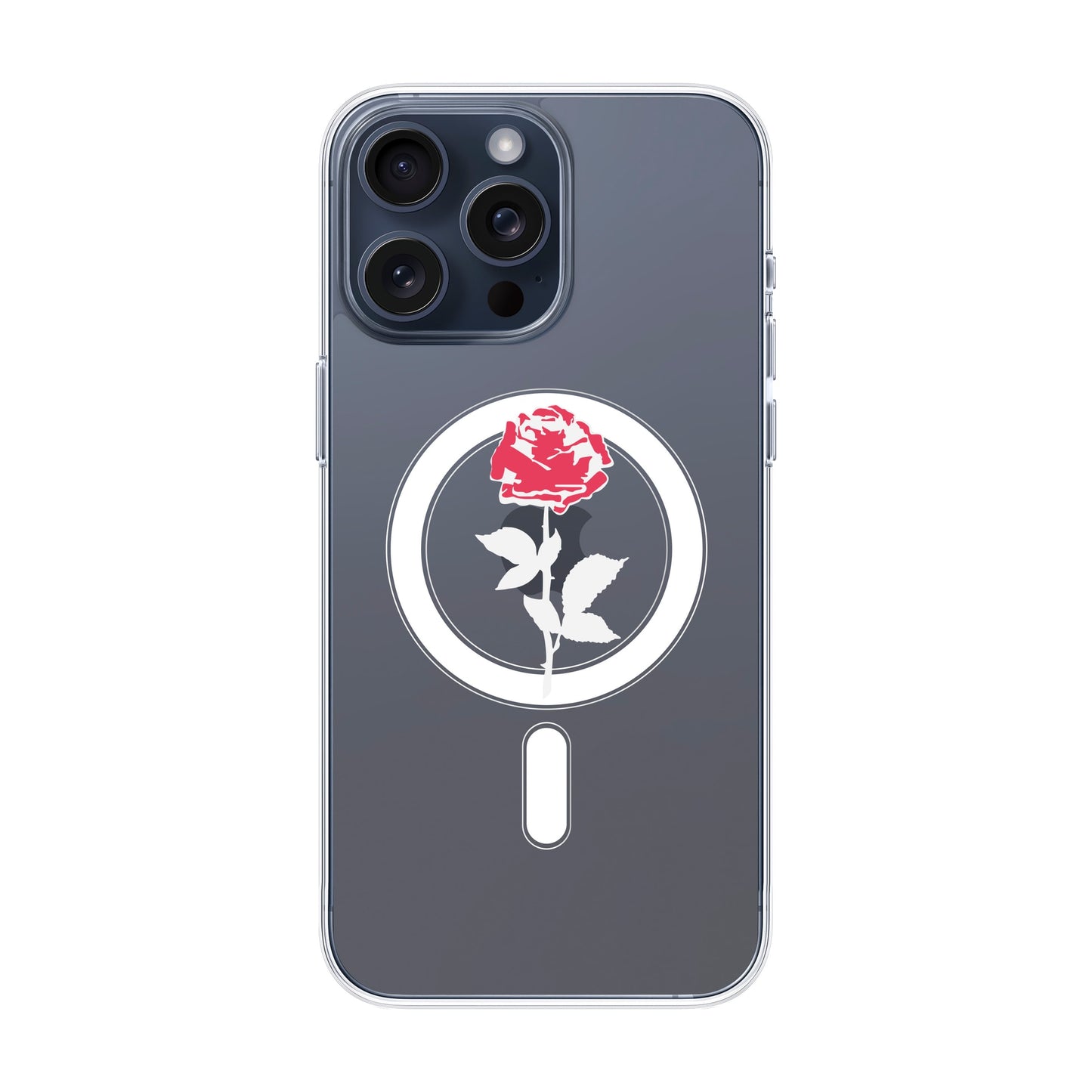NATUREL ROSE-iPhone 15 Pro Max Solid Kılıf MagSafe Özellikli