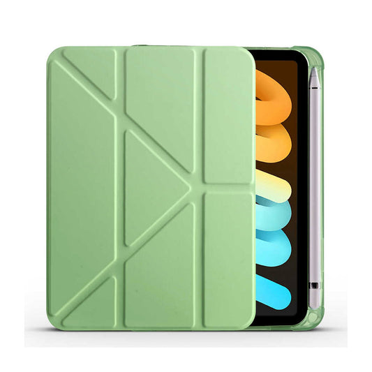 Apple iPad Mini 2021 (6.Nesil)-Trigon Folding Kalemlikli Standlı Kılıf
